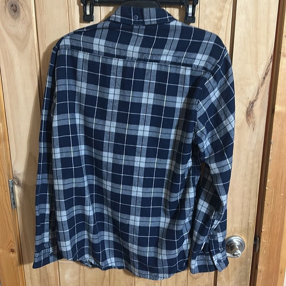 1897 Blue and White Casual Button Down Shirt - Picture 2 of 5